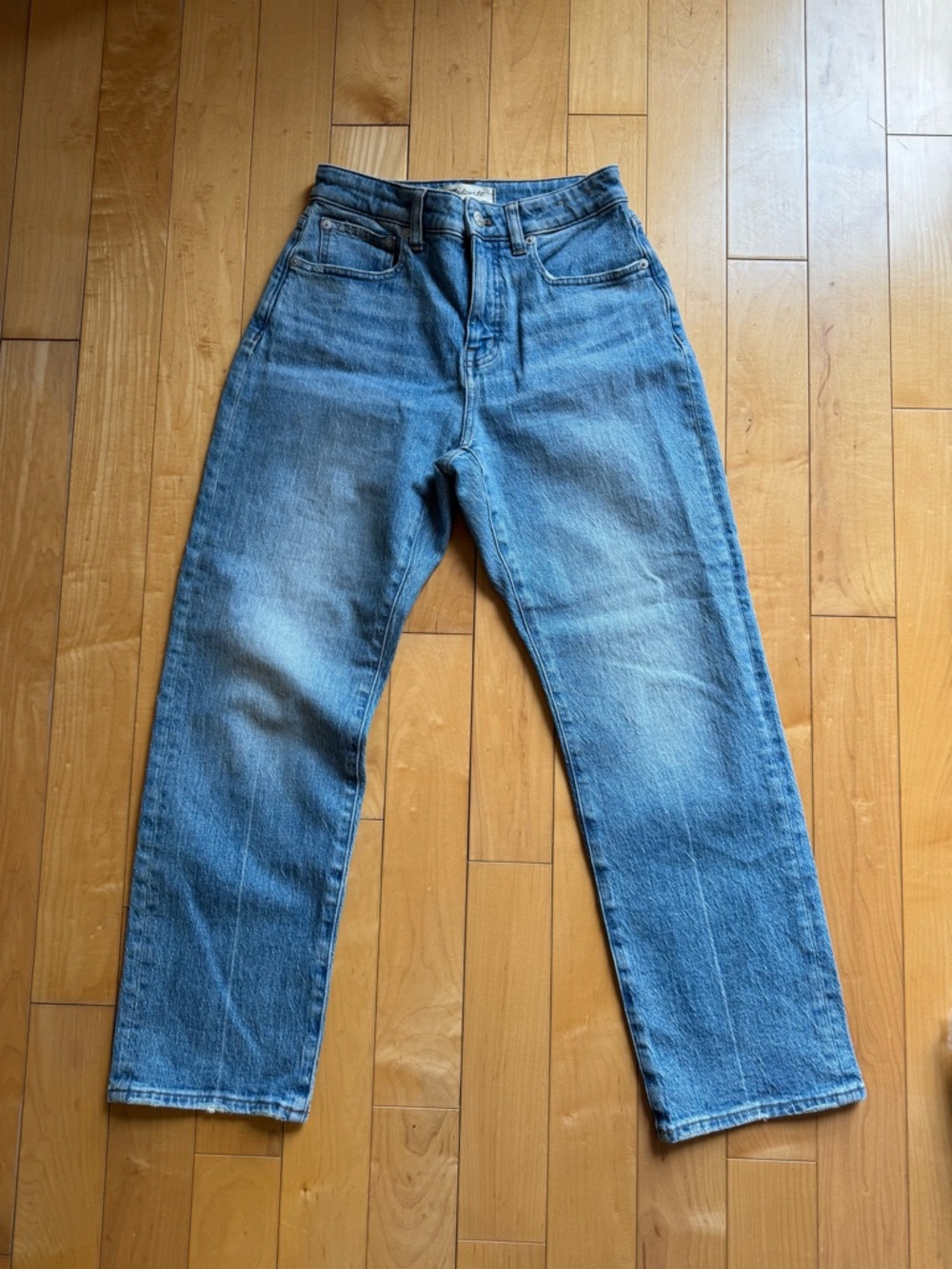 Madewell The Curvy '90s Straight Jean Size 25 Petite